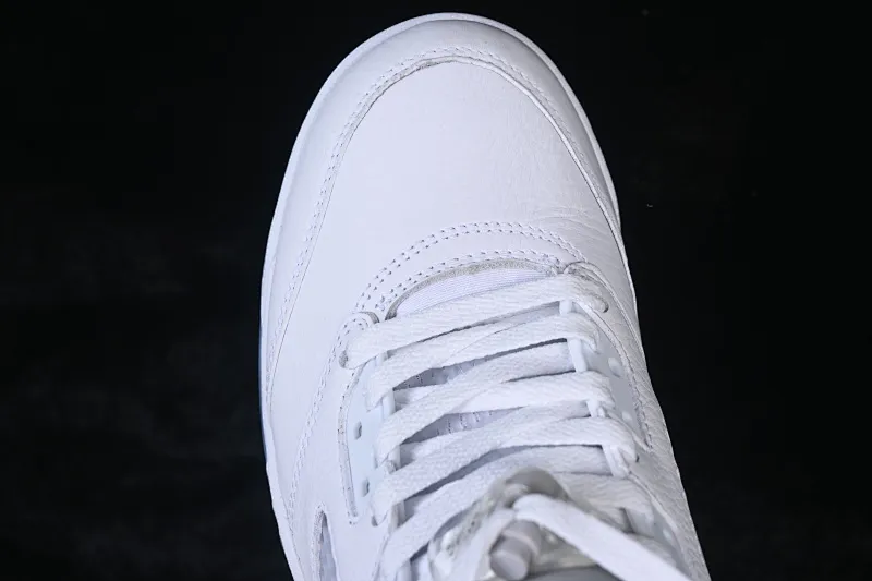 All categories Air Jordan Jordan series basketball shoes Air Jordan 5 Air Jordan 5 Retro "White Metallic" AJ5 Joe 5 Silver HQ7978-103
